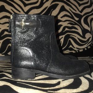 Tory Burch Black Boots Size 7.5 Like New!